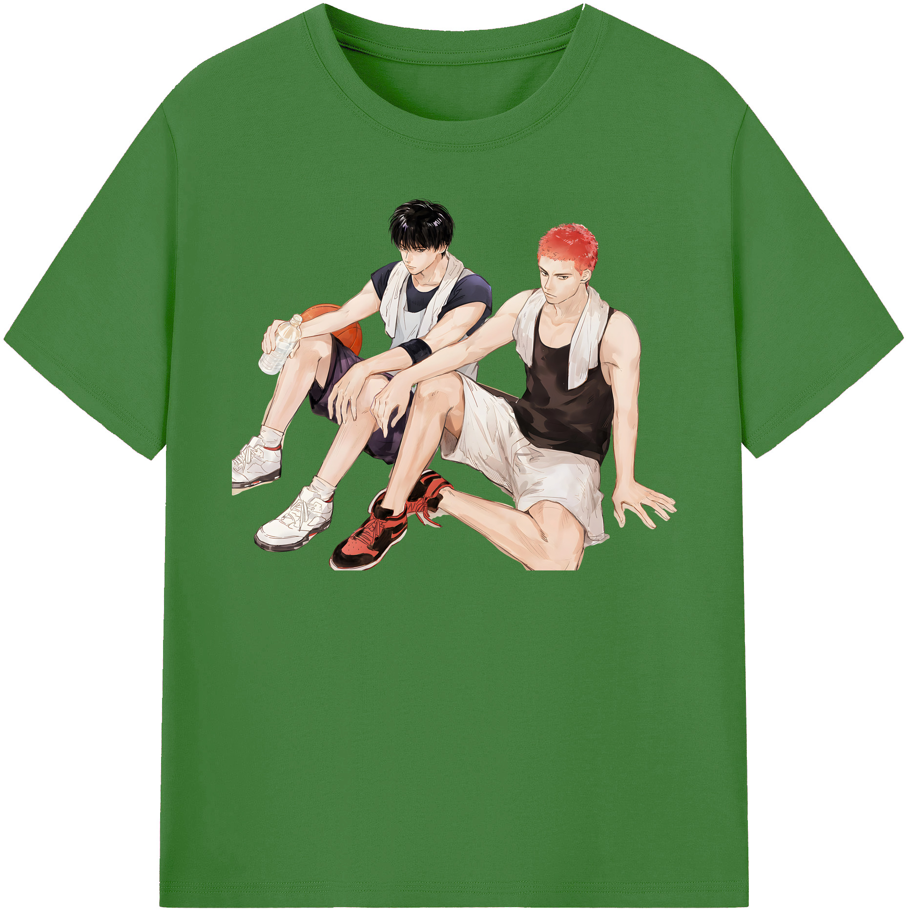 （画像用） SLAM DUNK／スラムダンク レディースカジュアルプリントTシャツ（綿100％）
